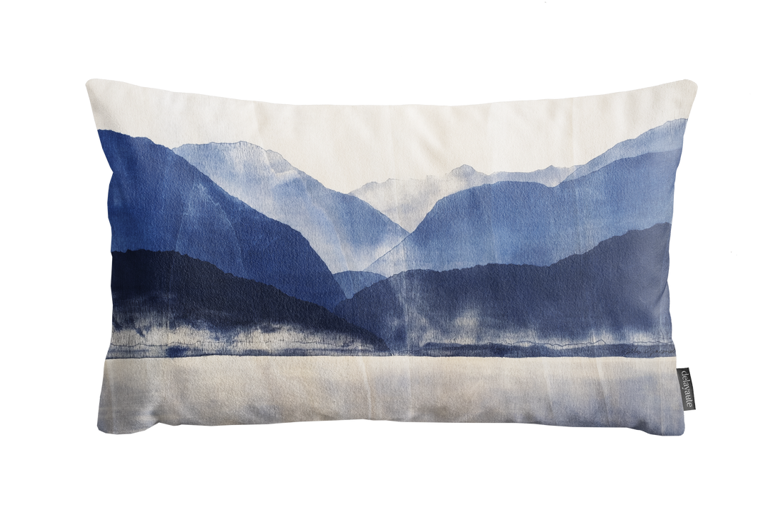 Housse de coussin décoratif pour l'intérieur "Albigny, 1" (45x45cm / 30x50cm) Polyester velours